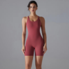 Short Yoga & Barre Bodysuit for Women