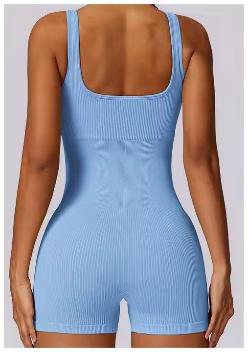 Seamless Short Barre & Yoga Jumpsuit for Women