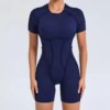 Short-Sleeve Yoga & Barre Bodysuit for Women