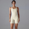 Short Yoga & Barre Bodysuit for Women