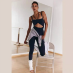 Full-Length V-Neck Yoga & Barre Jumpsuit for Women