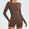 Long-Sleeve Backless Jumpsuit for Women